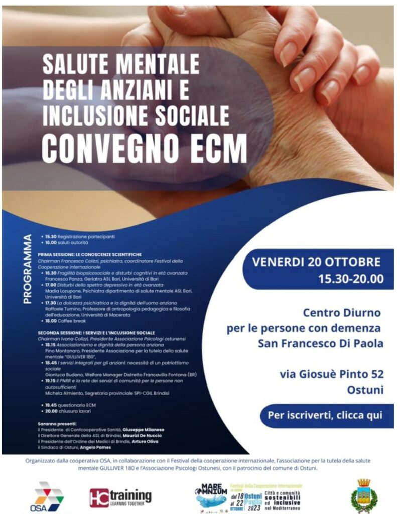 ostuni convegno malattie sistema nervoso 20 ottobre 2023