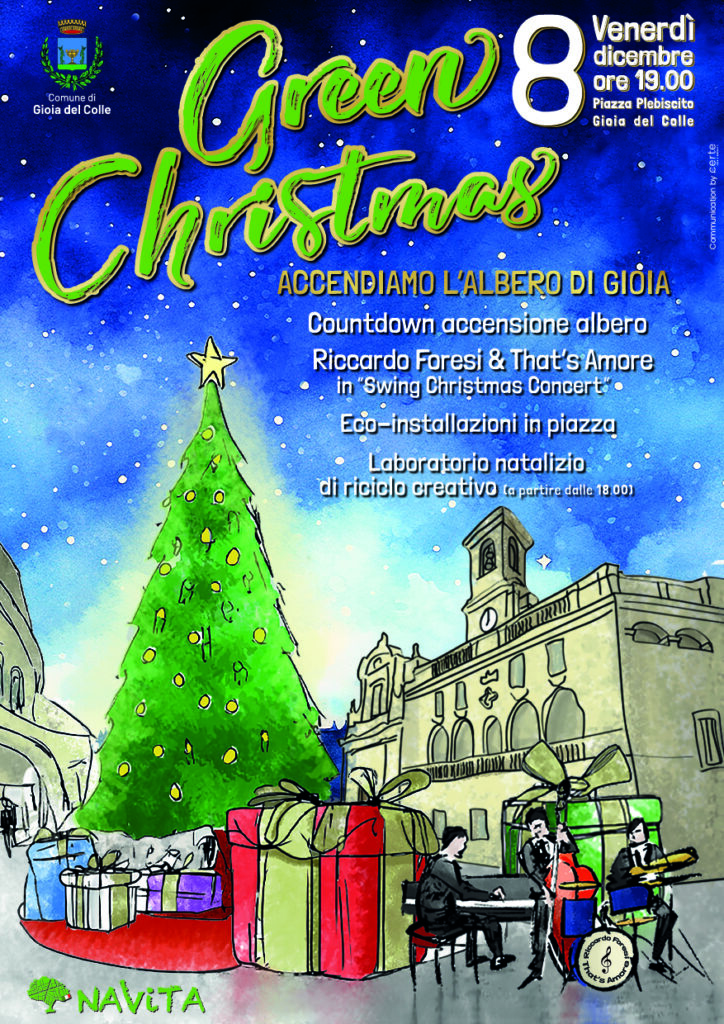 Gioia del Colle Green Christmas 8 dicembre 2023 Locandina