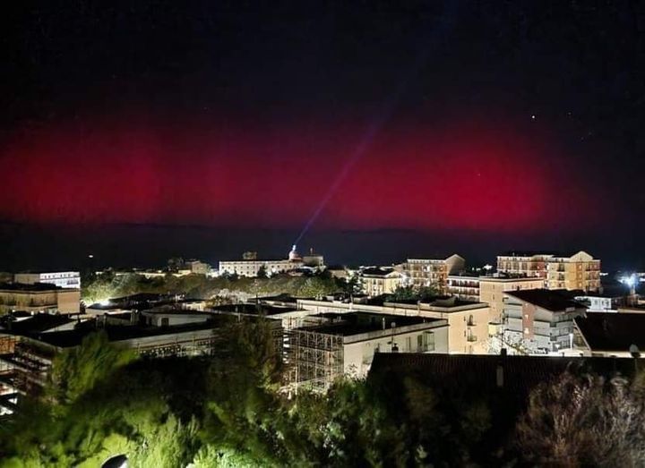 vico del gargano aurora boreale