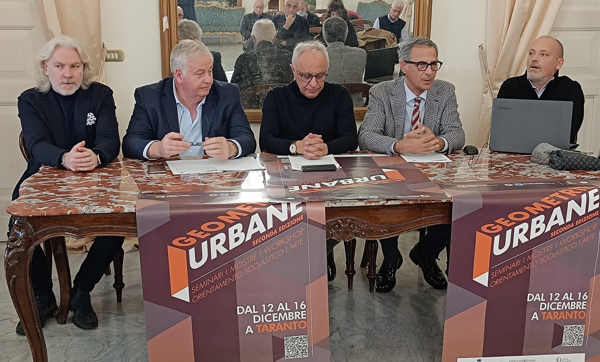 Taranto: “Geometrie urbane” dal 9 dicembre Ieri presentazione Taranto: “Geometrie urbane” dal 9 dicembre Ieri presentazione