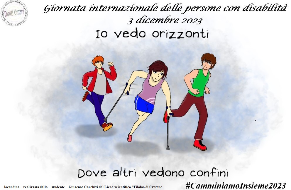 Locandina Giornata internazionale delle persone con disabilita 2023
