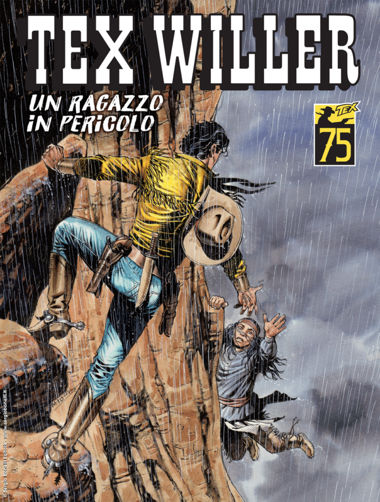 Tex Willer Un ragazzo in pericolo copertina