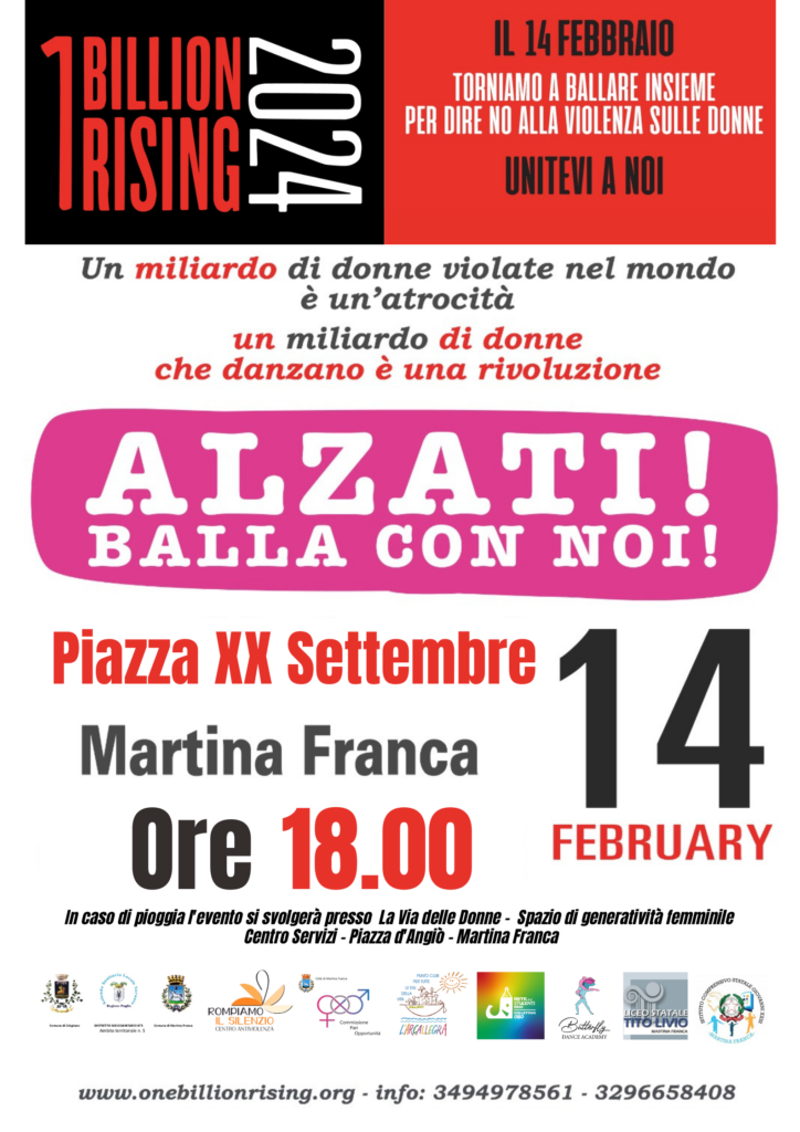Locandina One Billion Rising