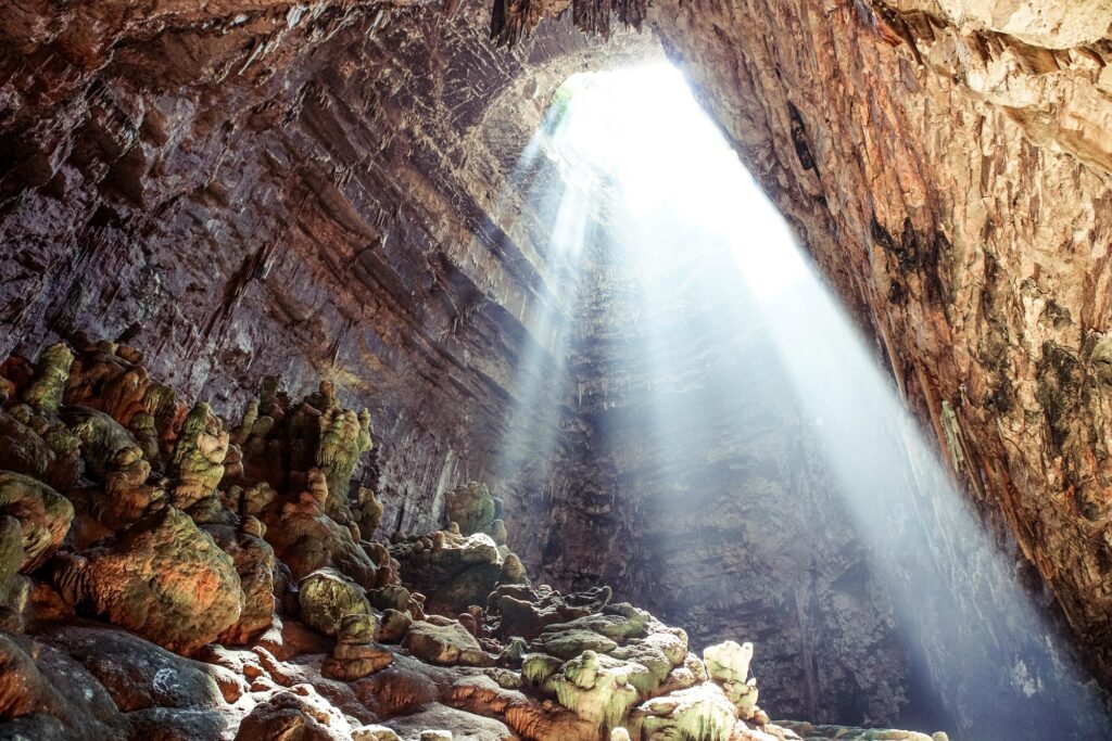 grotte di castellana foto