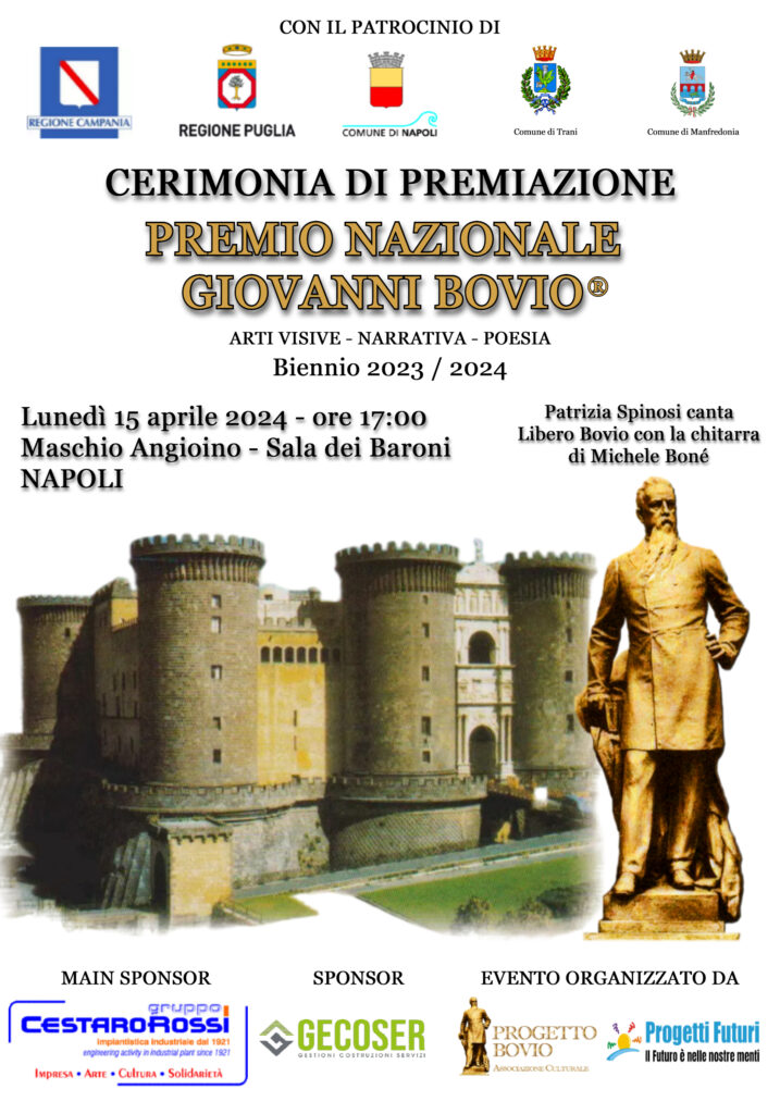 Locandina Premio Nazionale Giovanni Bovio