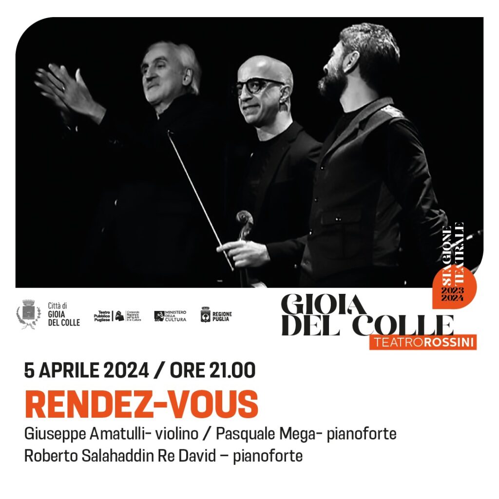 CONCERTO RENDEZ VOUS TEATRO ROSSINI 05.04.2024