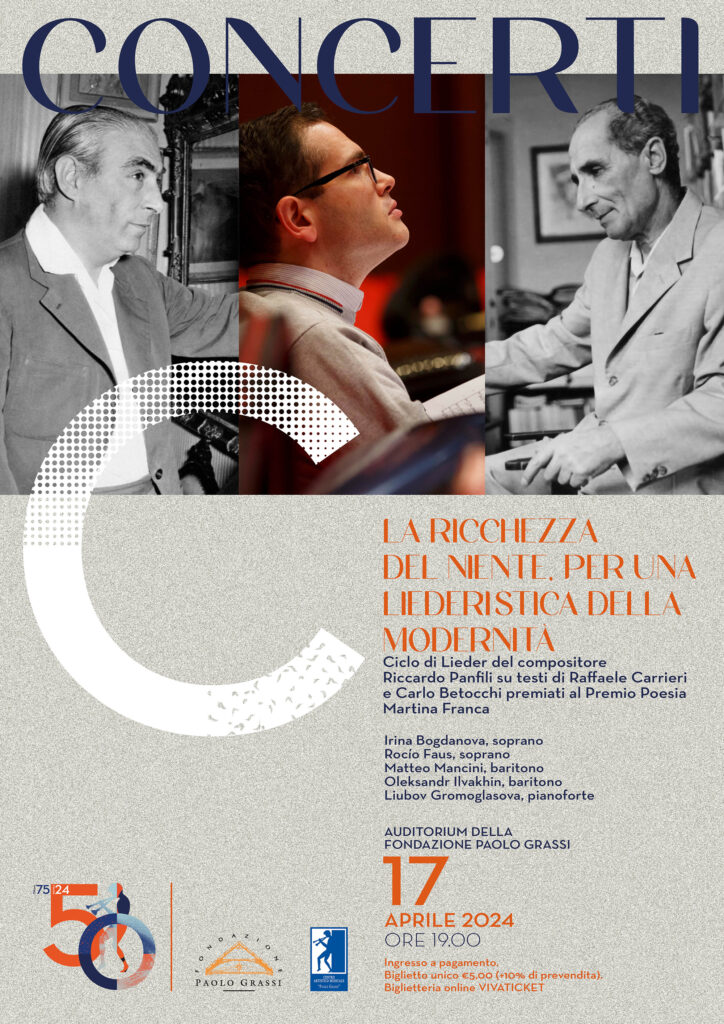 FPG 24018 Concerto La ricchezza del niente LOCANDINA