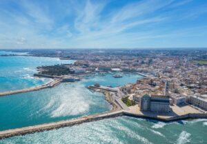 Foto aerea di Trani