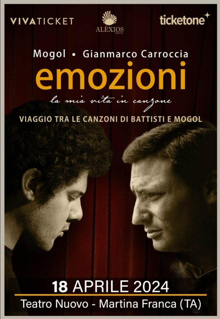 locandina Emozioni Carroccia Mogol