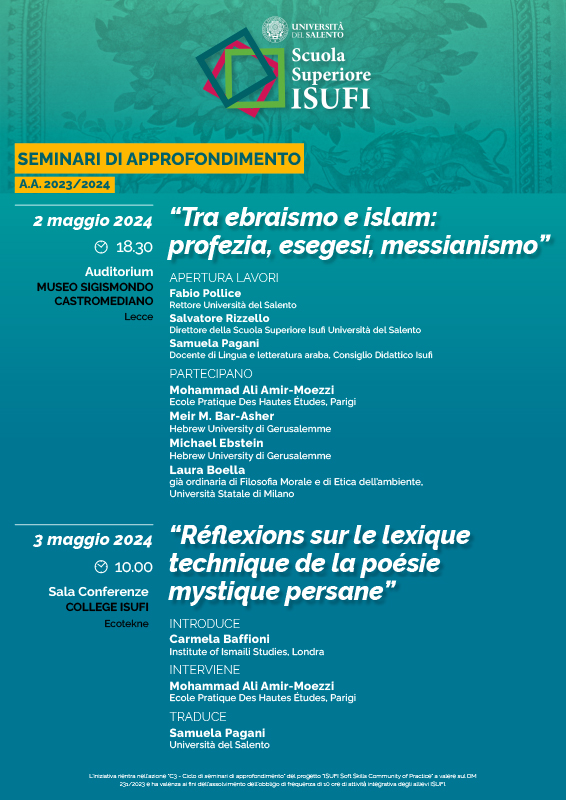 Lecce: tra ebraismo e islam, due seminari Giovedì e venerdì