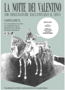 10 maggio 2024 La notte dei Valentino 100 disegnatori raccontano il divo