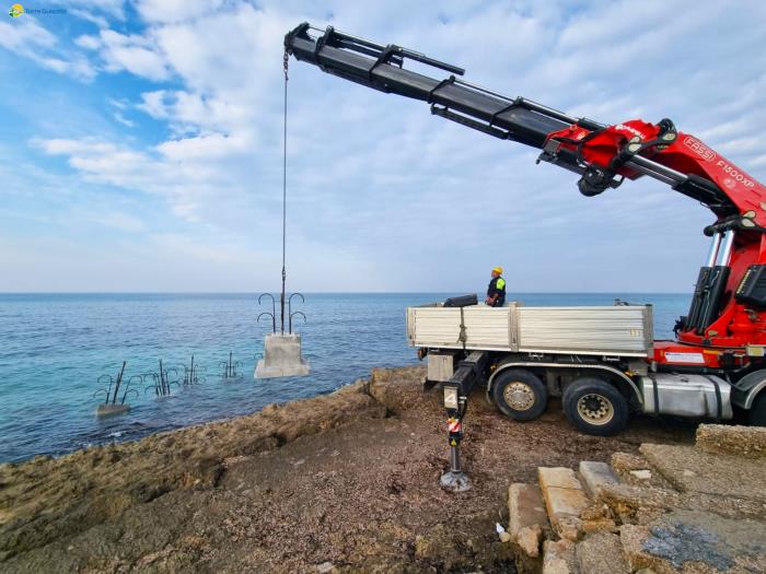 Impiantato nel mare di Torre Guaceto un sistema che strappa le reti Contro la pesca a strascico