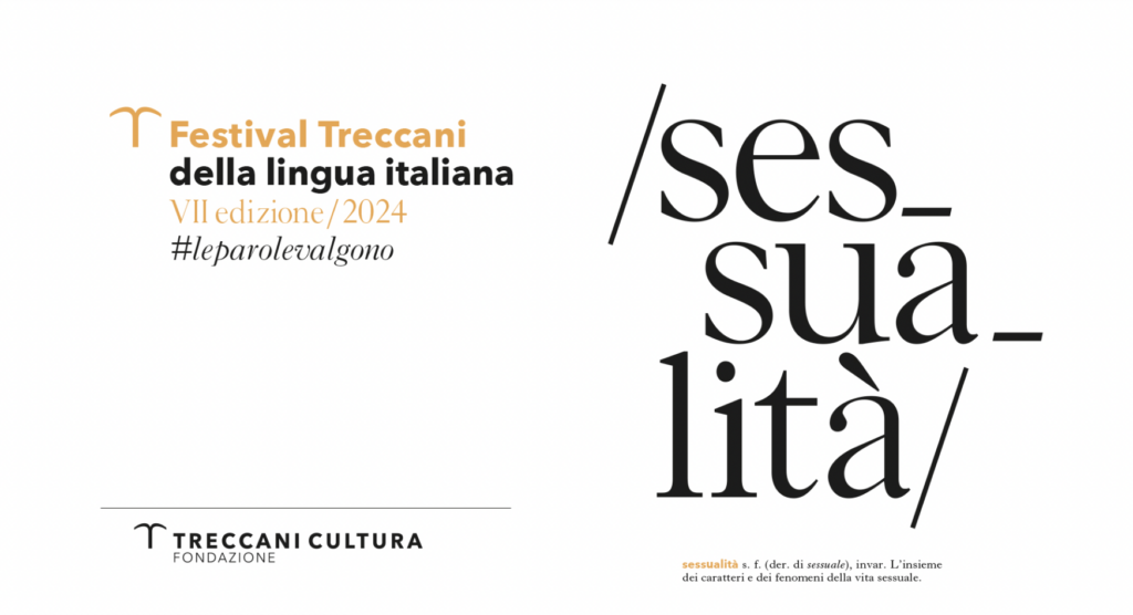 Sessualità Festival Treccani della Lingua Italiana