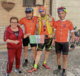 i ciclisti dell'associazione con la sindaca Giannini