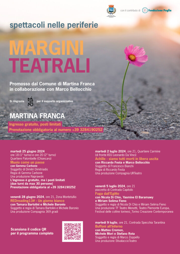 margini teatrali locandina