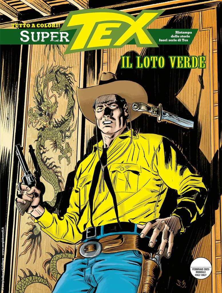 Copertina Super Tex Il Loto Verde