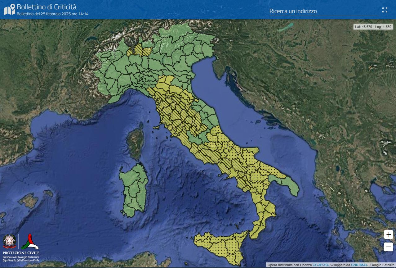 maltempo buona parte della puglia fra le regioni oggi in allerta gialla per temporali protezione civile previsioni meteo da Noinotizie.it maltempo buona parte della puglia fra le regioni oggi in allerta gialla per temporali protezione civile previsioni meteo