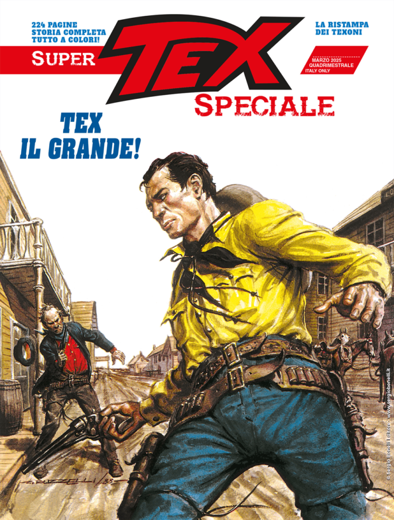 Copertina Super Tex n.1 Tex il Grande