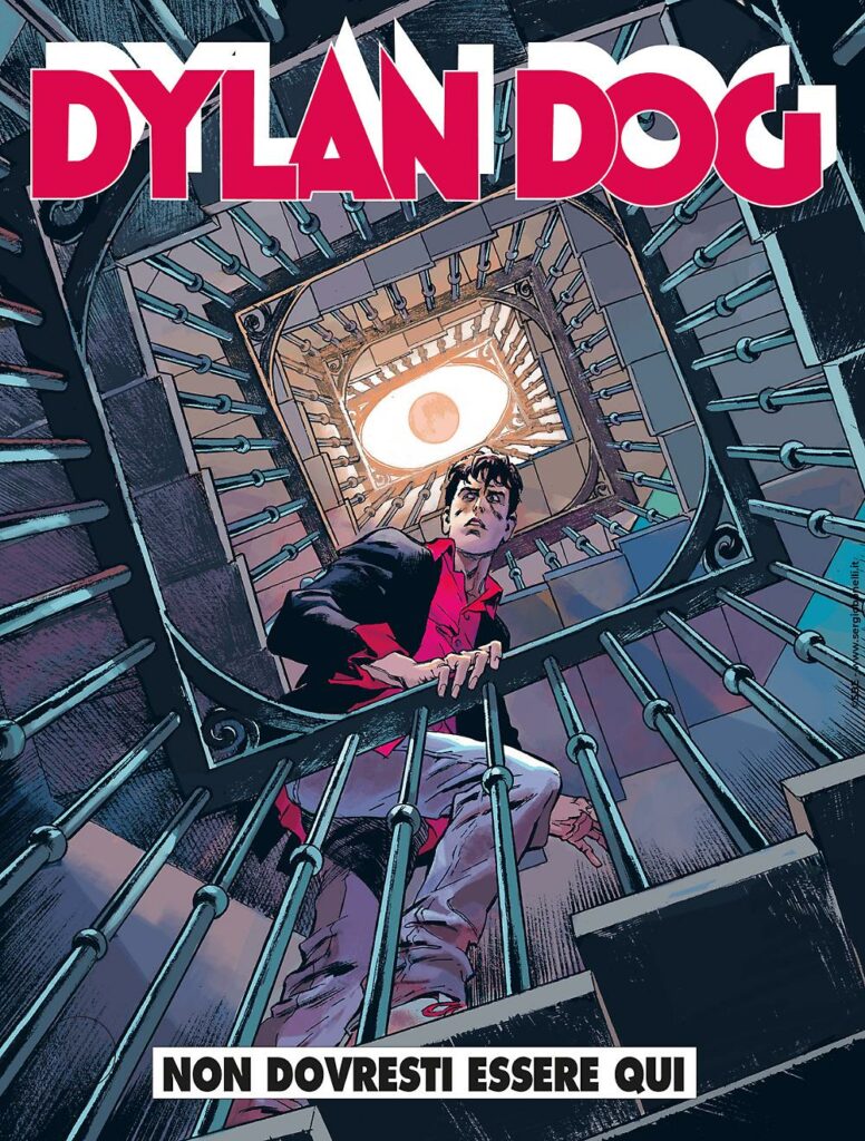 Copertina non dovresti essere qui Dylan Dog n.463