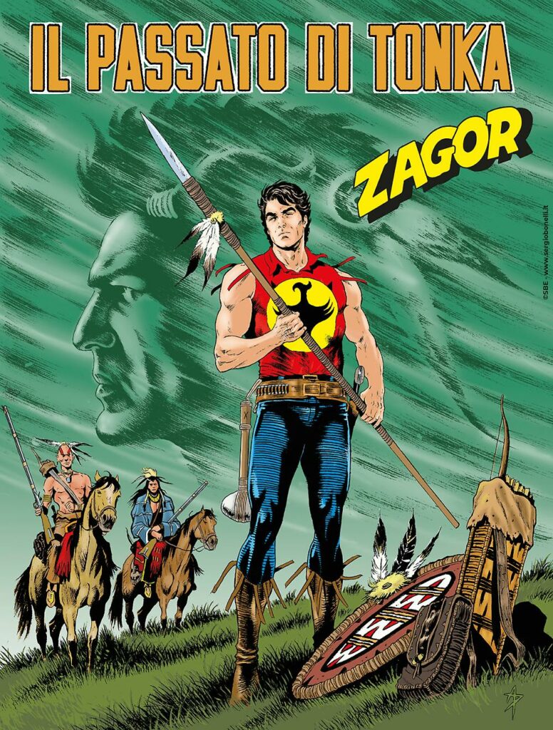 Copertina Zagor Il passato di Tonka