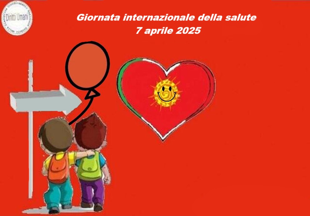 Locandina Giornata internazionale della salute 2025