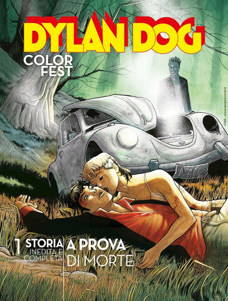 Copertina Dylan Dog Color Fest 53 A prova di morte