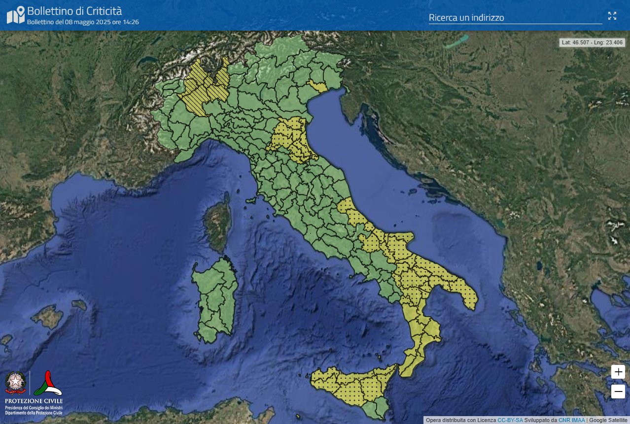 Maltempo: la Puglia fra le regioni oggi in allerta per temporali Protezione civile, previsioni meteo Maltempo: la Puglia fra le regioni oggi in allerta per temporali Protezione civile, previsioni meteo