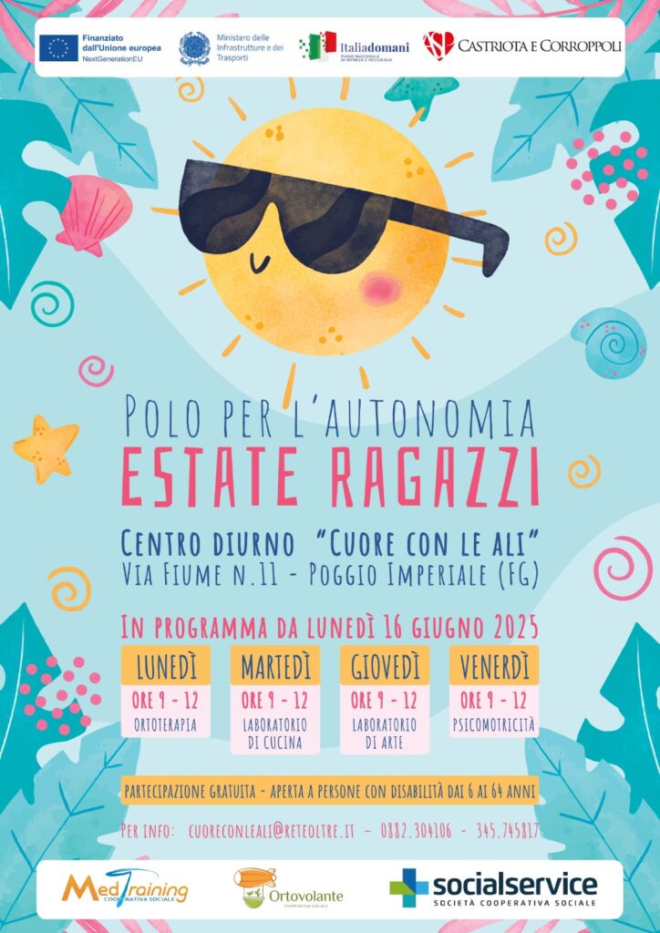Locandina Estate Ragazzi 2025