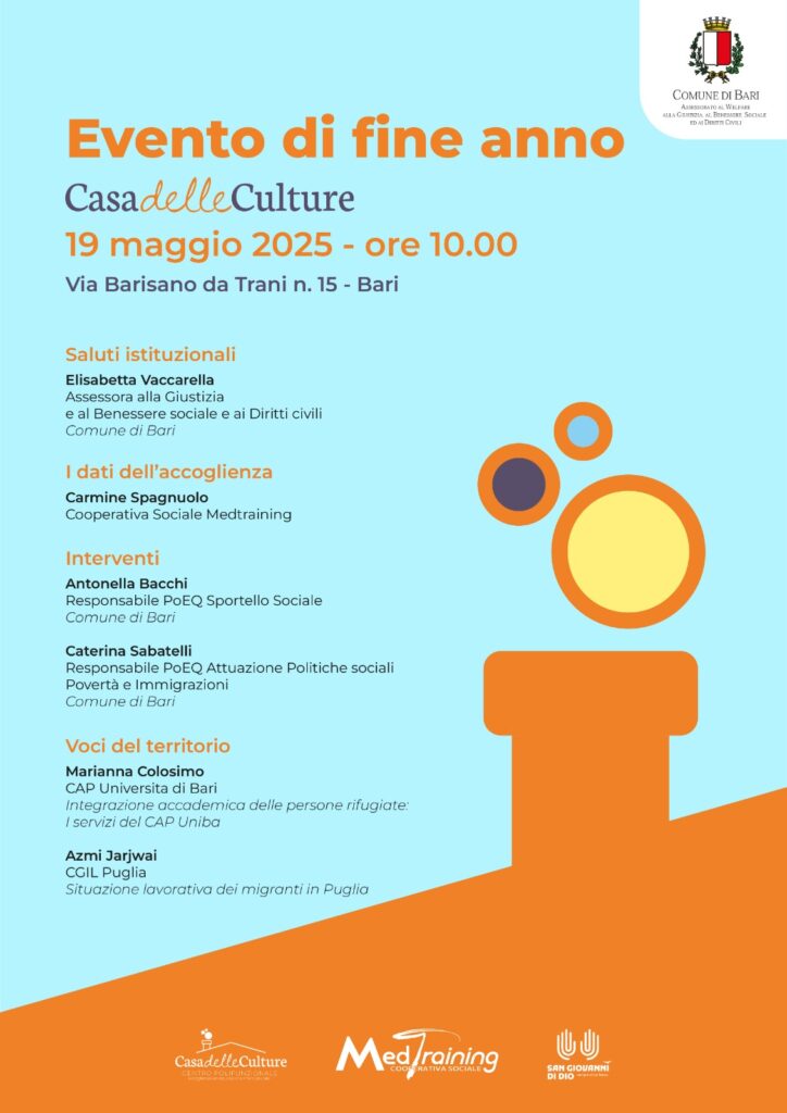 Locandina evento 19 maggio