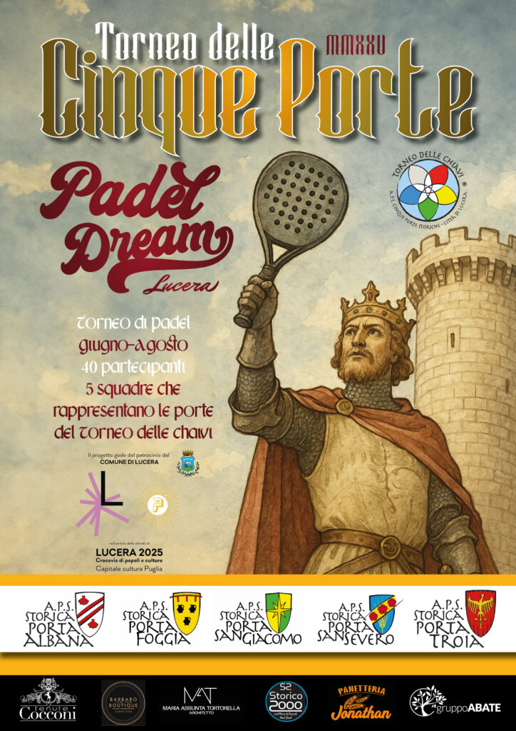 Locandina torneo 5 porte