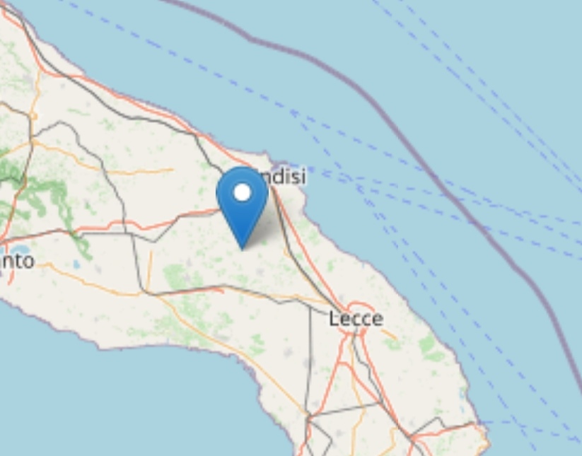 Terremoto: lieve scossa nel brindisino Nella notte Terremoto: lieve scossa nel brindisino Nella notte