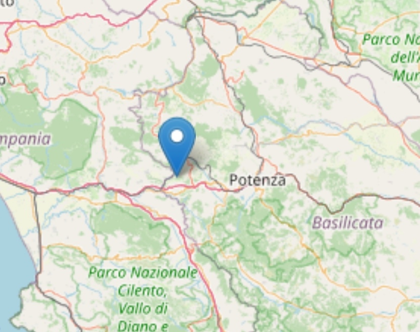 Terremoto scossa da Noinotizie.it terremoto scossa di magnitudo 26 nel potentino in tarda mattinata