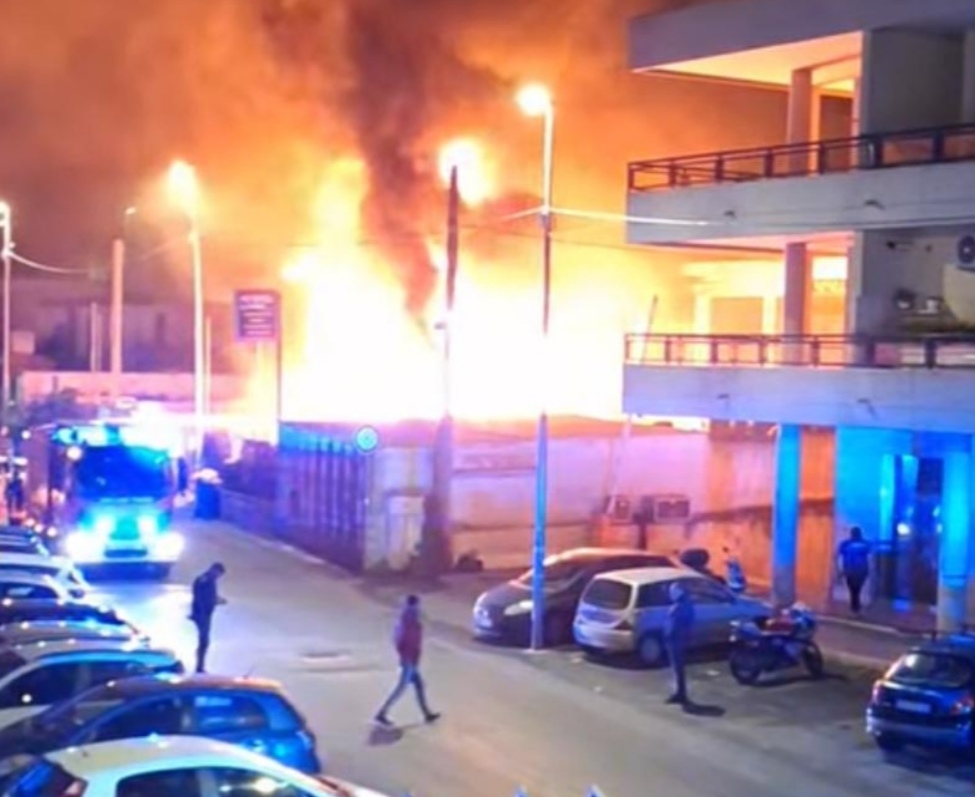 Martina Franca: incendio in un’officina In serata Martina Franca: incendio in un’officina In serata