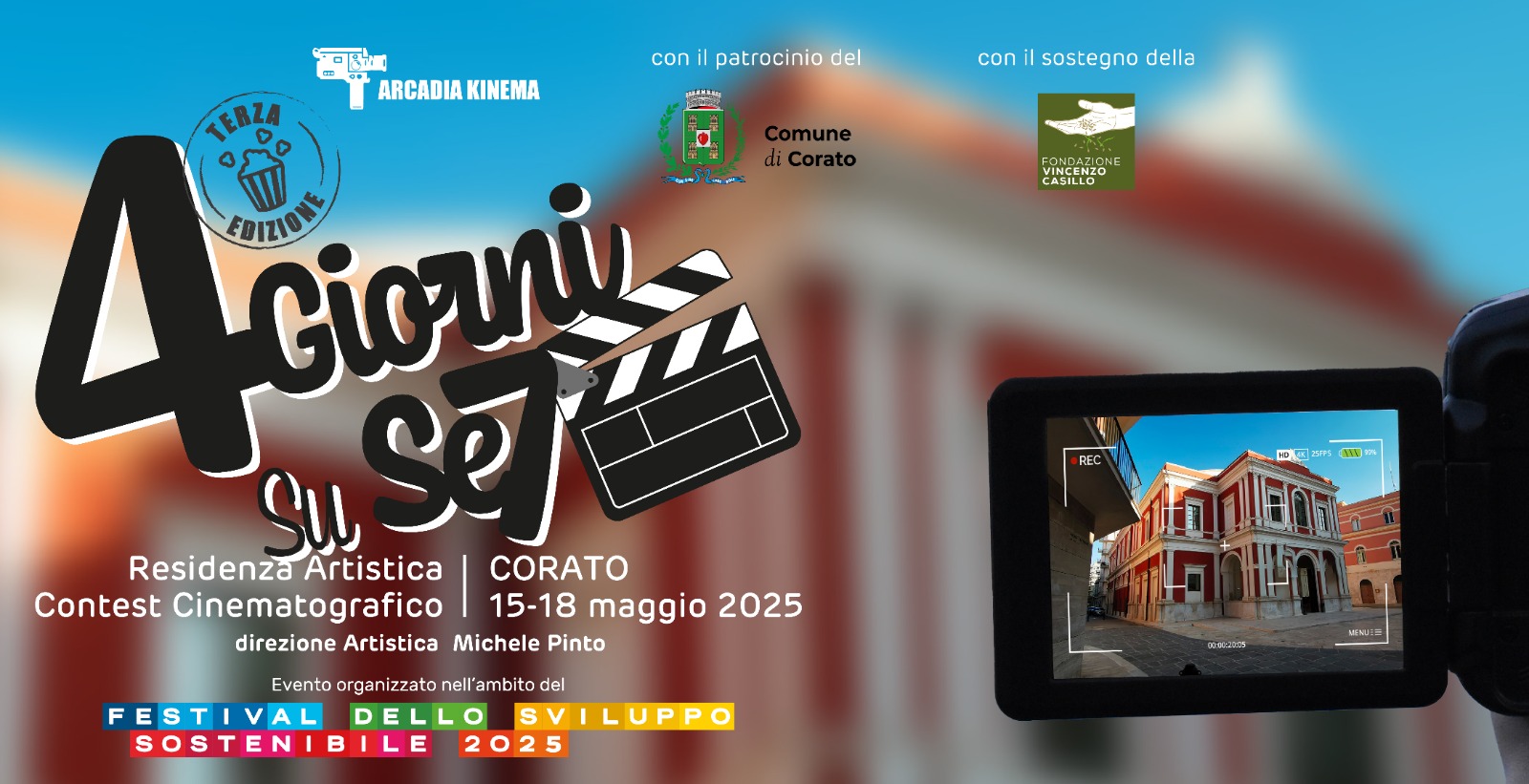 corato 4 giorni su 7 contest dedicato agli autori di cinema indipendente da giovedì da Noinotizie.it corato 4 giorni su 7 contest dedicato agli autori di cinema indipendente da giovedì