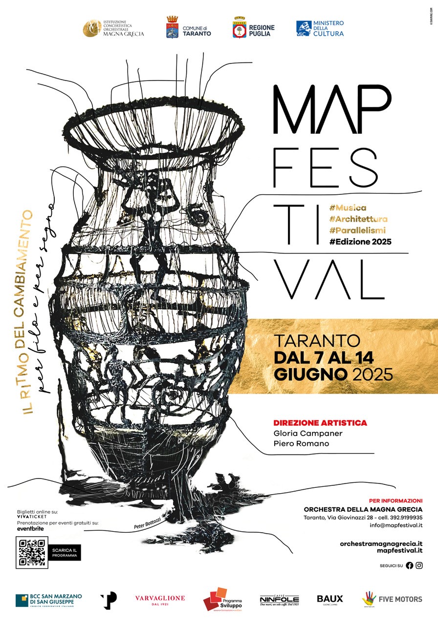 Taranto: si apre il Map festival Oggi doppio appuntamento Taranto: si apre il Map festival Oggi doppio appuntamento