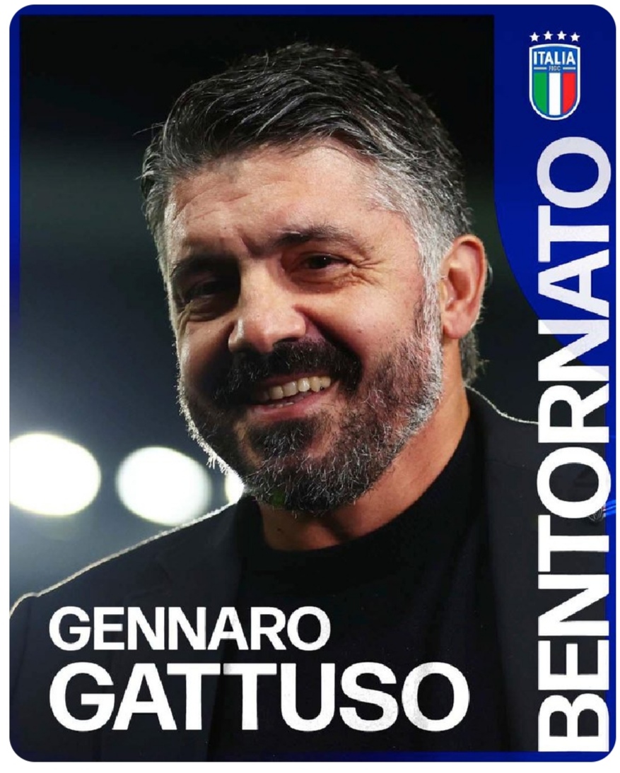 Calcio: Gennaro Gattuso ct della nazionale Ufficiale Calcio: Gennaro Gattuso ct della nazionale Ufficiale