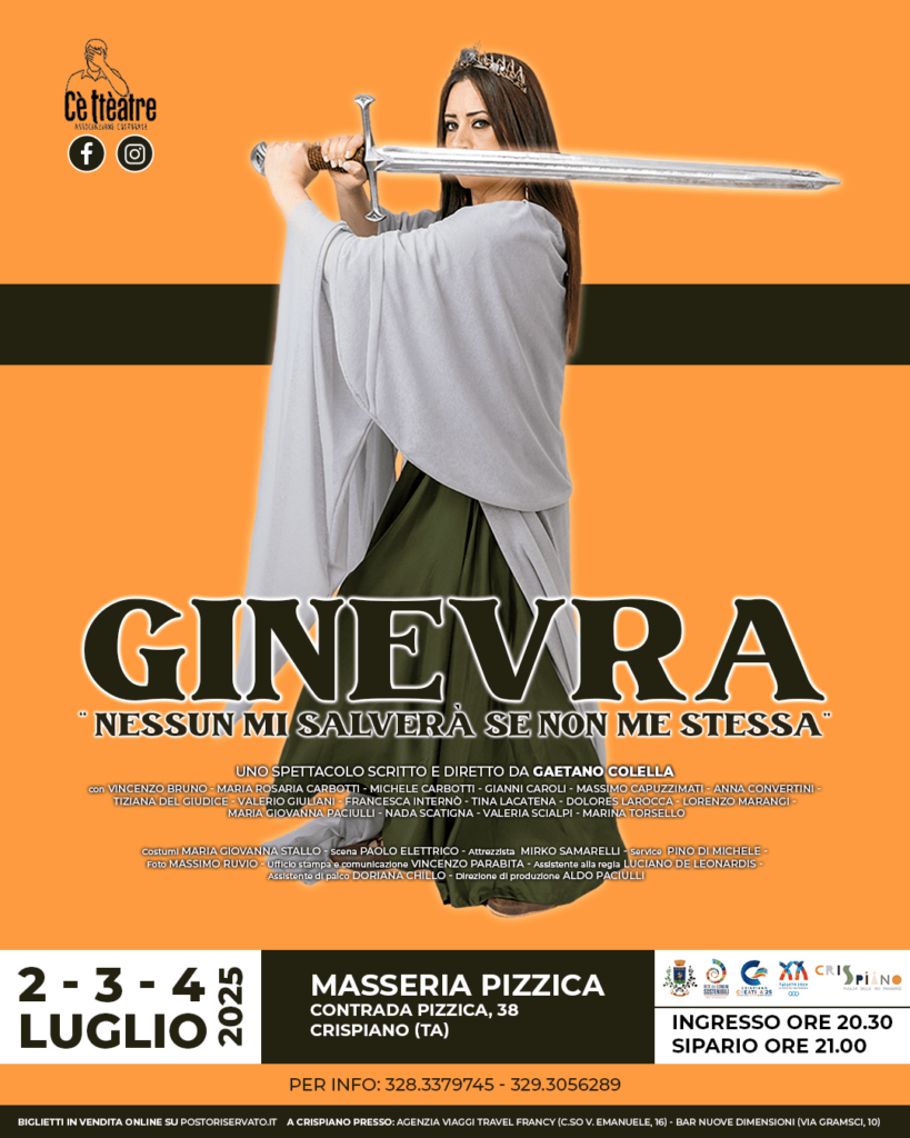 locandina Ginevra Nessun mi salverà se non me stessa 2025