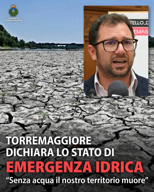 torremaggiore stato di emergenza idrica giunta