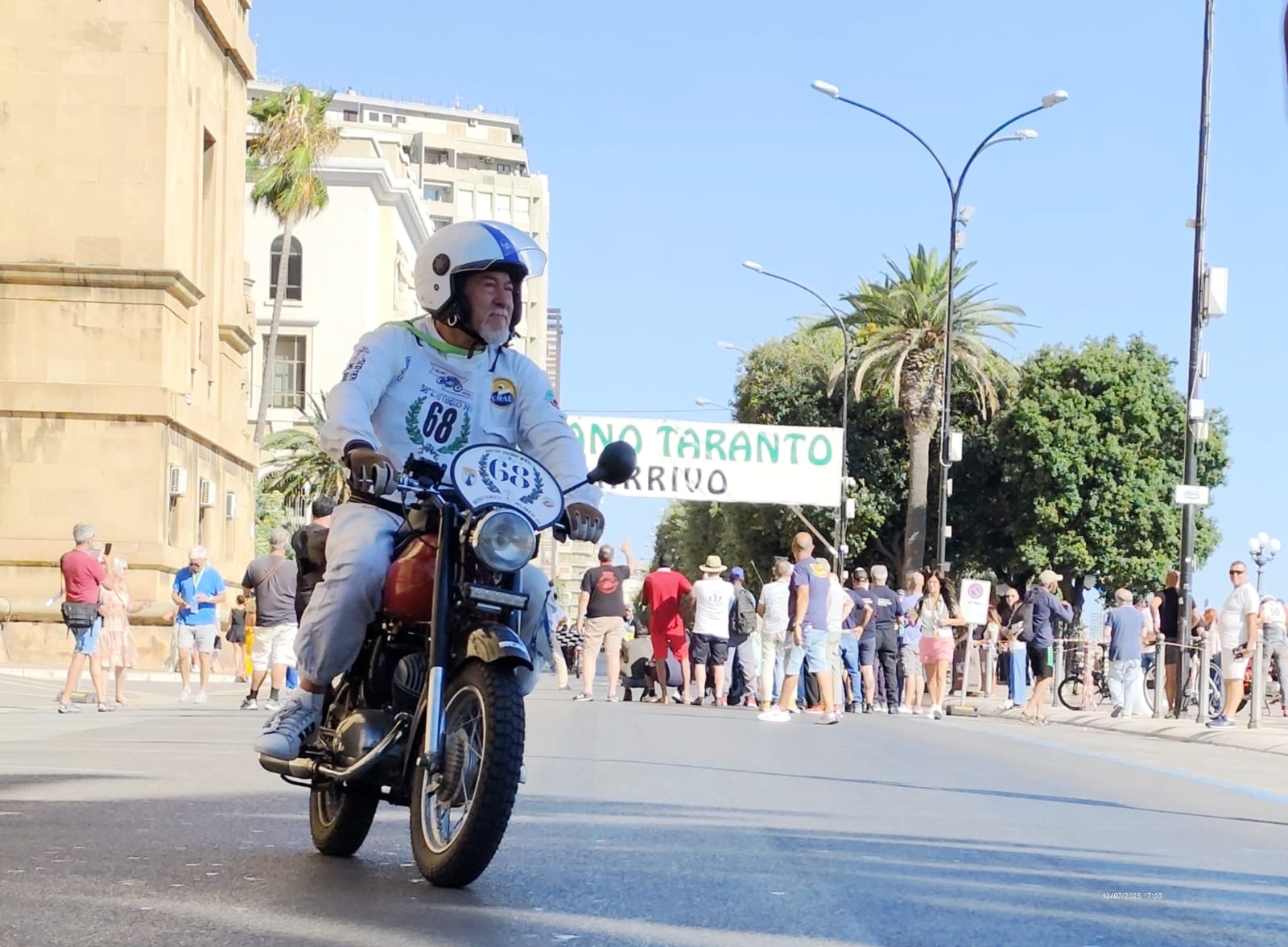 Milano Taranto: l’arrivo Rievocazione storica Milano Taranto: l’arrivo Rievocazione storica