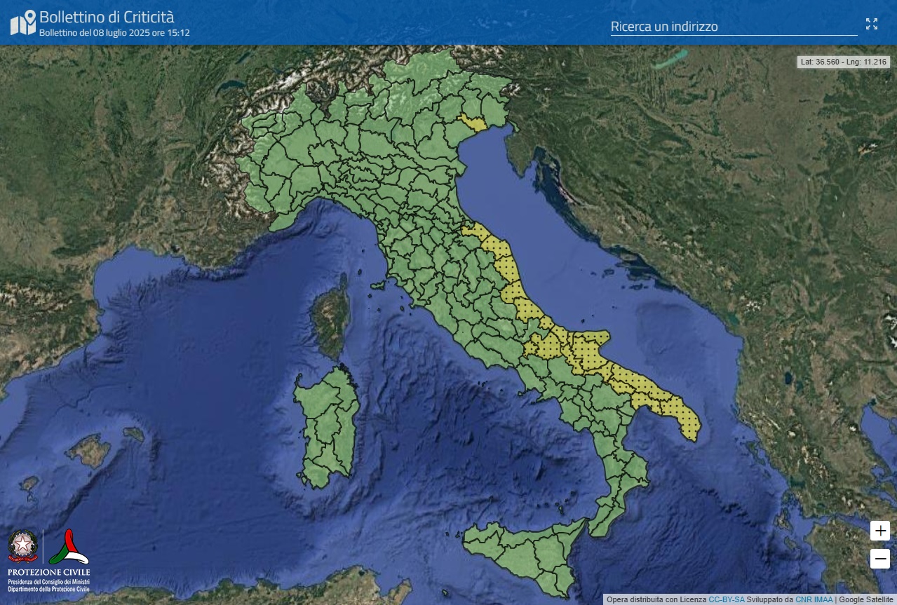 Maltempo: la Puglia fra le regioni oggi in allerta per temporali Protezione civile, previsioni meteo Maltempo: la Puglia fra le regioni oggi in allerta per temporali Protezione civile, previsioni meteo