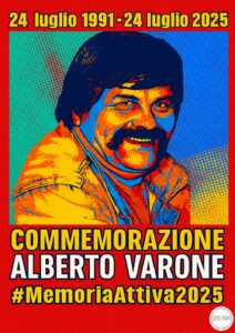 Locandina Commemorazione Alberto Varone 2025