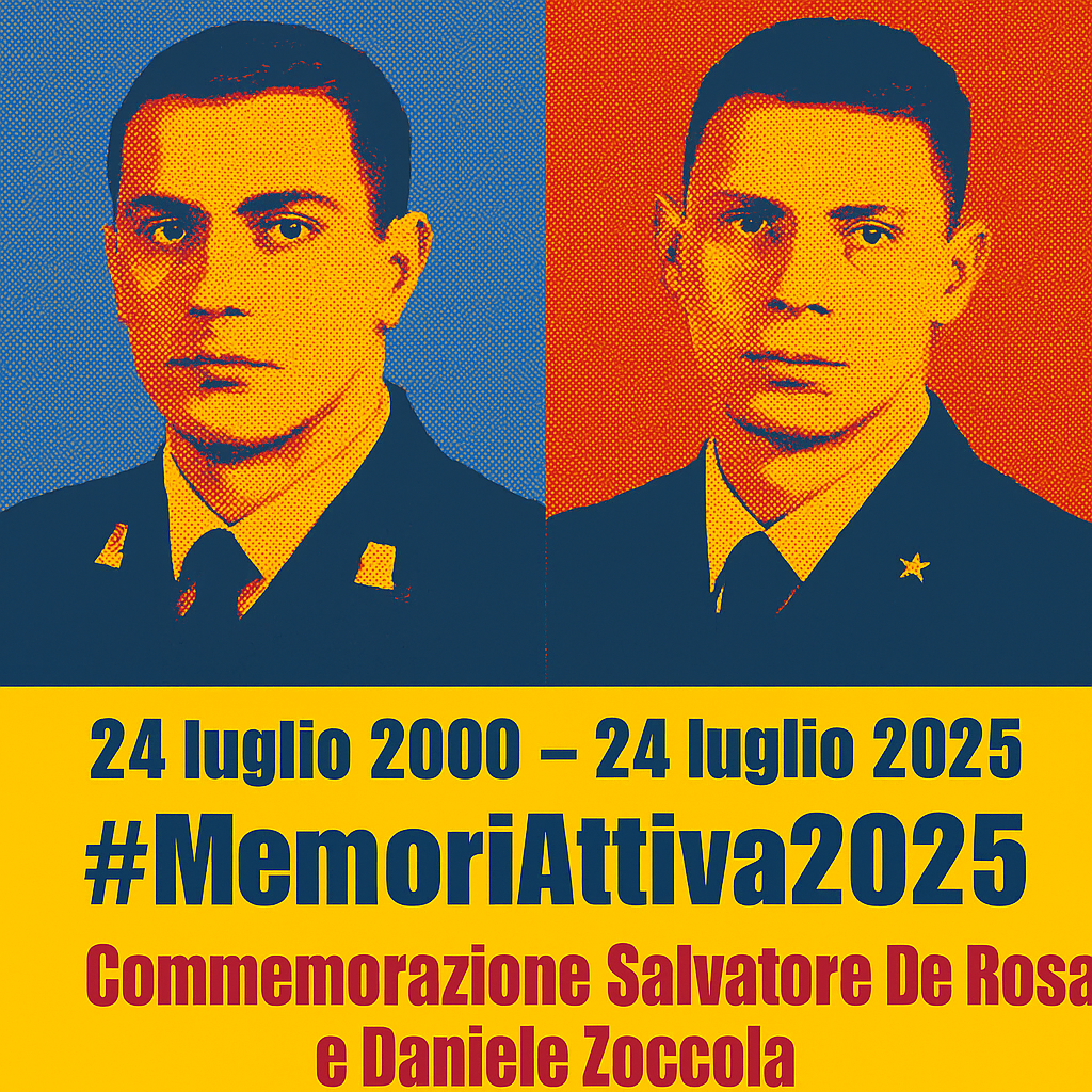 Locandina Commemorazione Salvatore De Rosa e