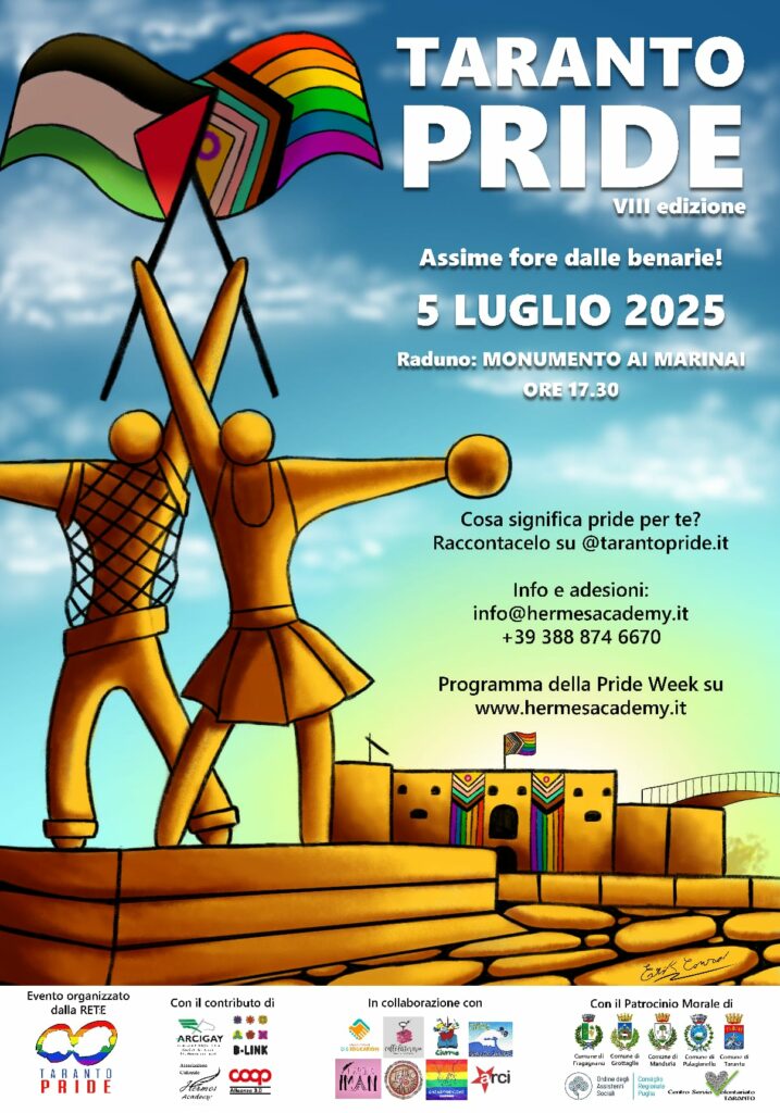 Locandina Taranto Pride 2025