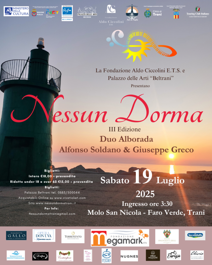 Nessun Dorma 2025 verticale