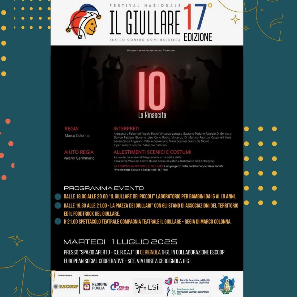 giullare programma martedì 1