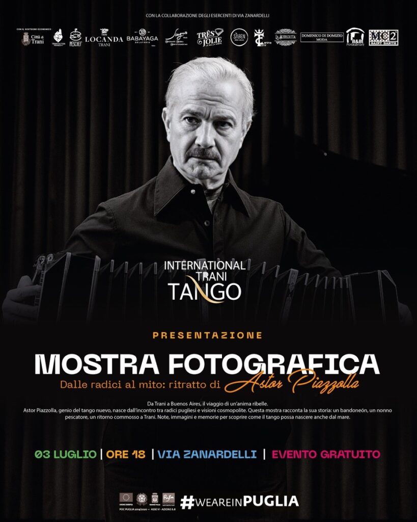 locandina mostra Piazzolla
