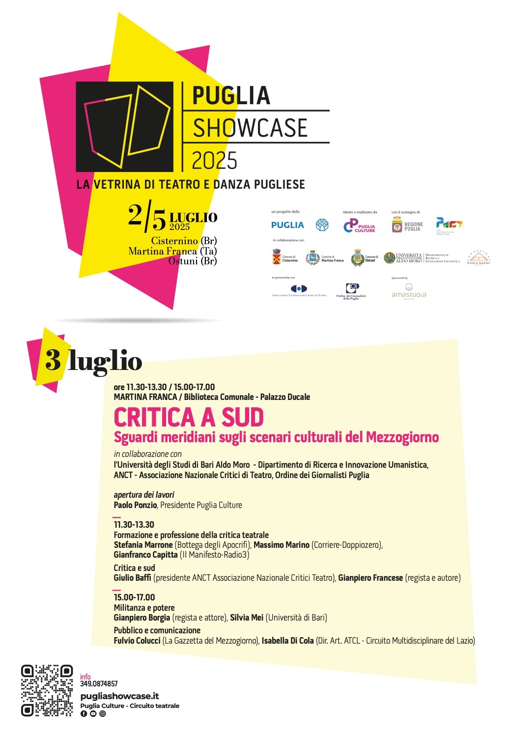Puglia showcase: gli appuntamenti di Martina Franca Da domani