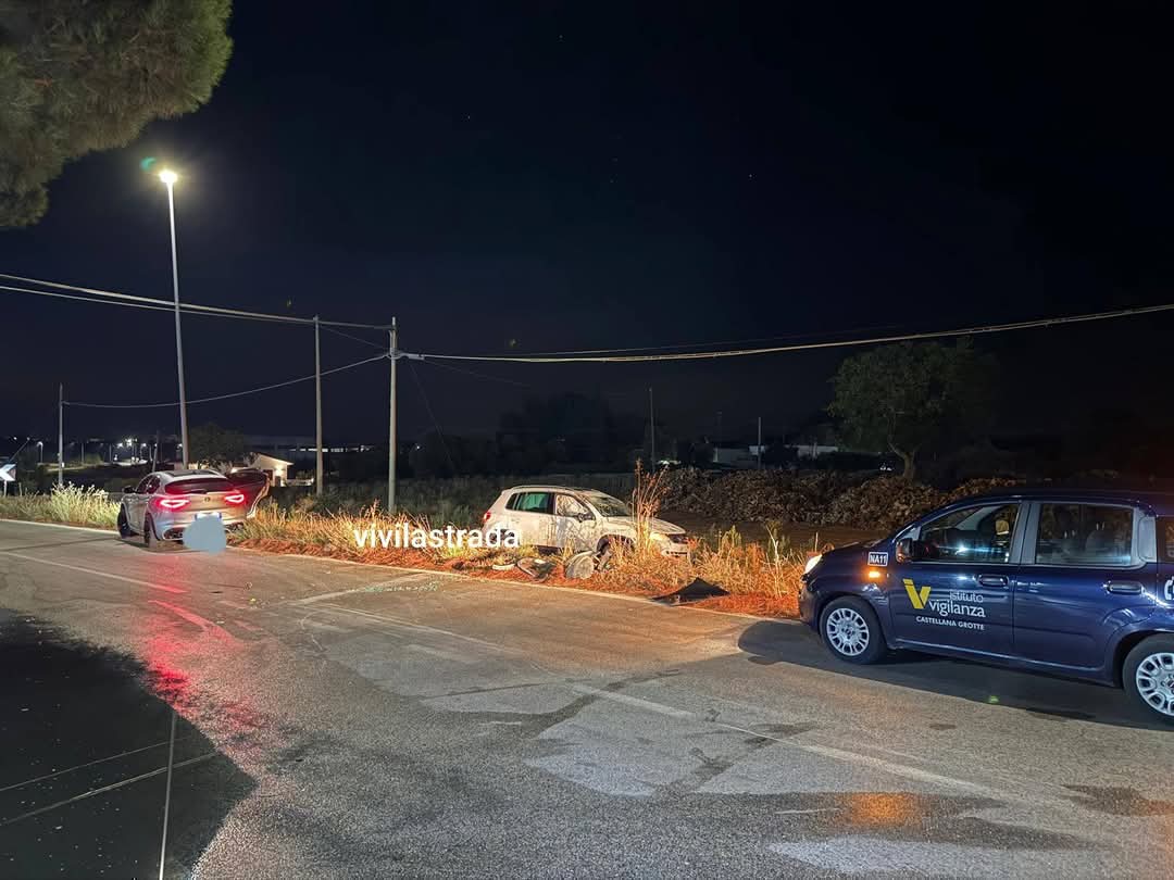 noci mottola speronamento e tentata rapina dell8217auto nella notte