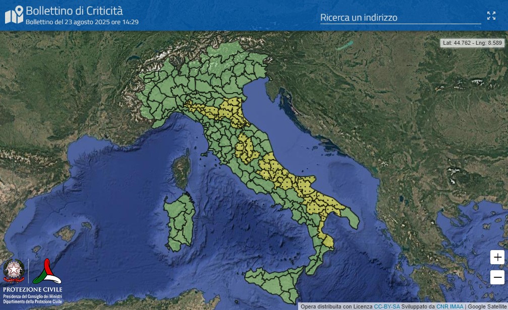 Maltempo: la Puglia (escluso il Salento) fra le regioni oggi in allerta per temporali Protezione civile, previsioni meteo Maltempo: la Puglia (escluso il Salento) fra le regioni oggi in allerta per temporali Protezione civile, previsioni meteo