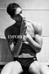 Fabio Mancini per Emporio Armani